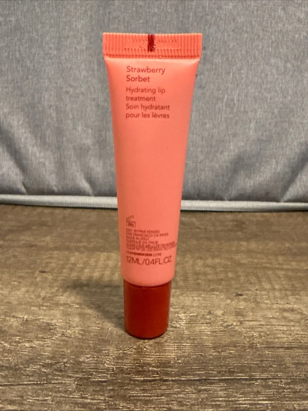 Ole Henriksen Pout Preserve Peptide Lip Treatment in Strawberry Sorbet. NWOB